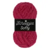 Softy warm rood 490 - polyester en nylon