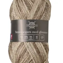 strompegarn sokken 014 beige bruin