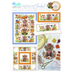 Kruissteek borduurpatroon Lindner's159-highland-herbst
