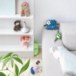 Rico Design Ricorumi Furry Furry print 002 fresh - groen blauw - Afbeelding 3